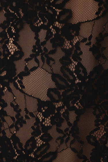 SAU LEE | Mimi Lace Maxi Skirt | Mimi Lace Maxi Skirt - Black / 00