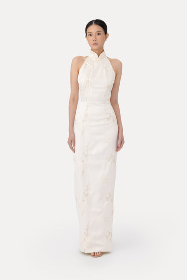 Jillian Embroidered Gown