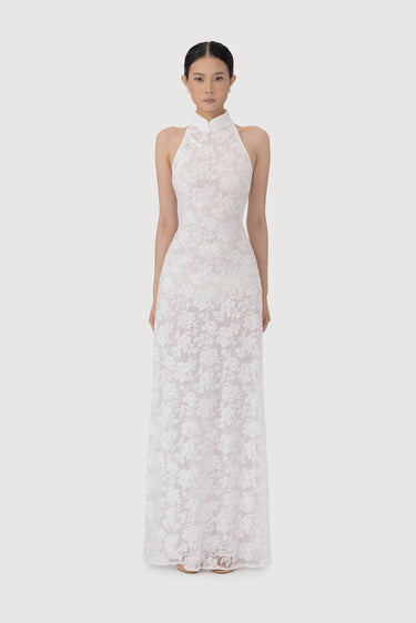 Gillian Lace Dress - White / 0 Gillian Lace Dress - White / 0