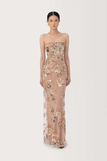 Pippa Strapless Maxi Dress SAU LEE Pippa Strapless Maxi Dress SAU LEE