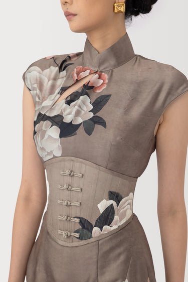 SAU LEE | Etta Corset | Etta Corset - Desert Taupe / 00