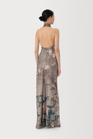 Gillian Satin Maxi Dress SAU LEE Gillian Satin Maxi Dress SAU LEE