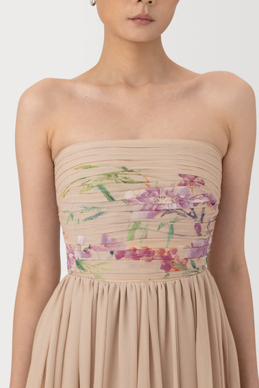 SAU LEE | Camille Dress | Camille Dress - Soft Clay / 00