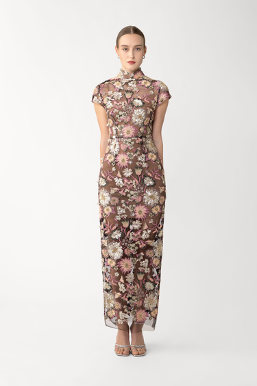sau lee maxi dress SAU LEE Isabella Maxi Dress, White