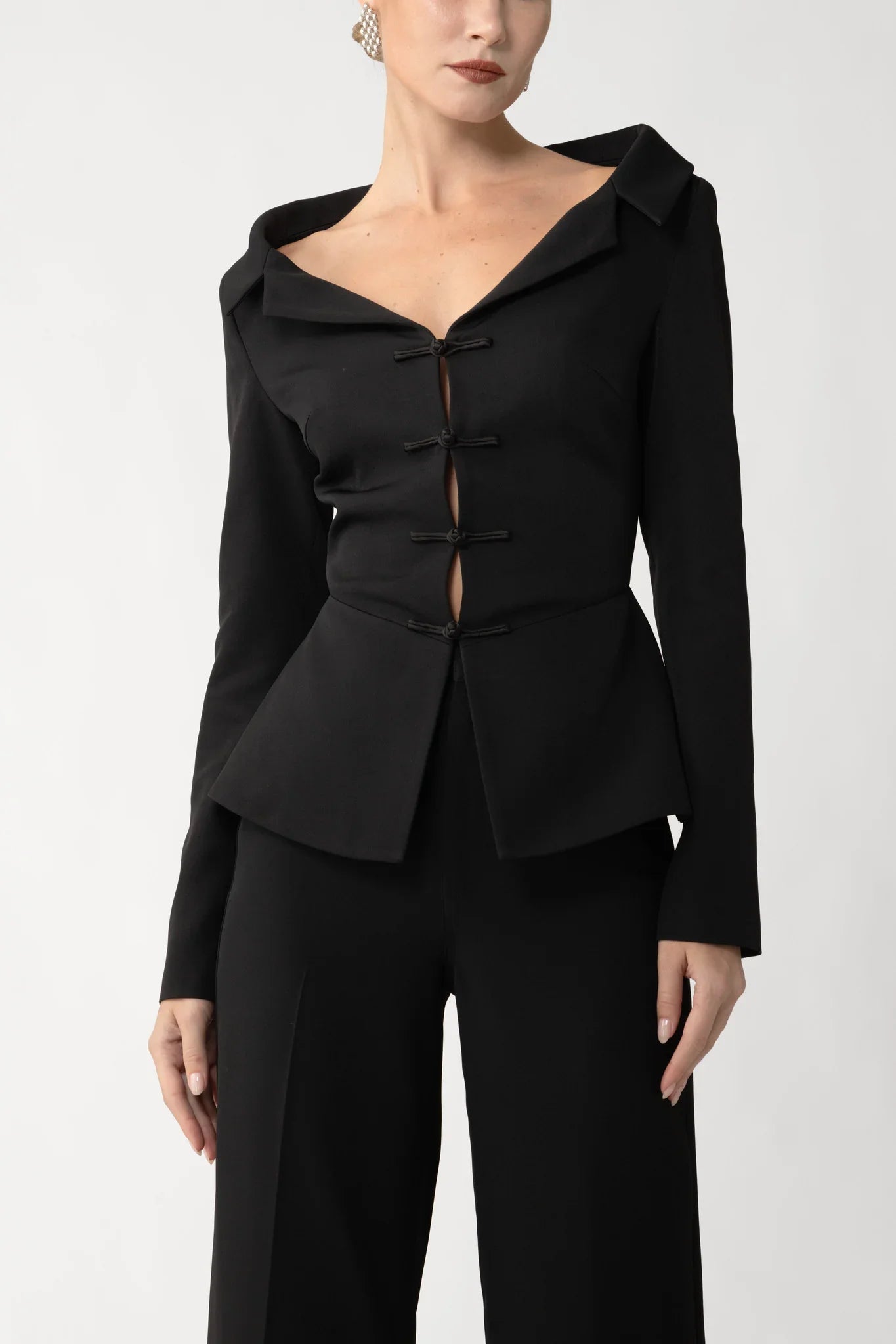 Nicola Crepe Top