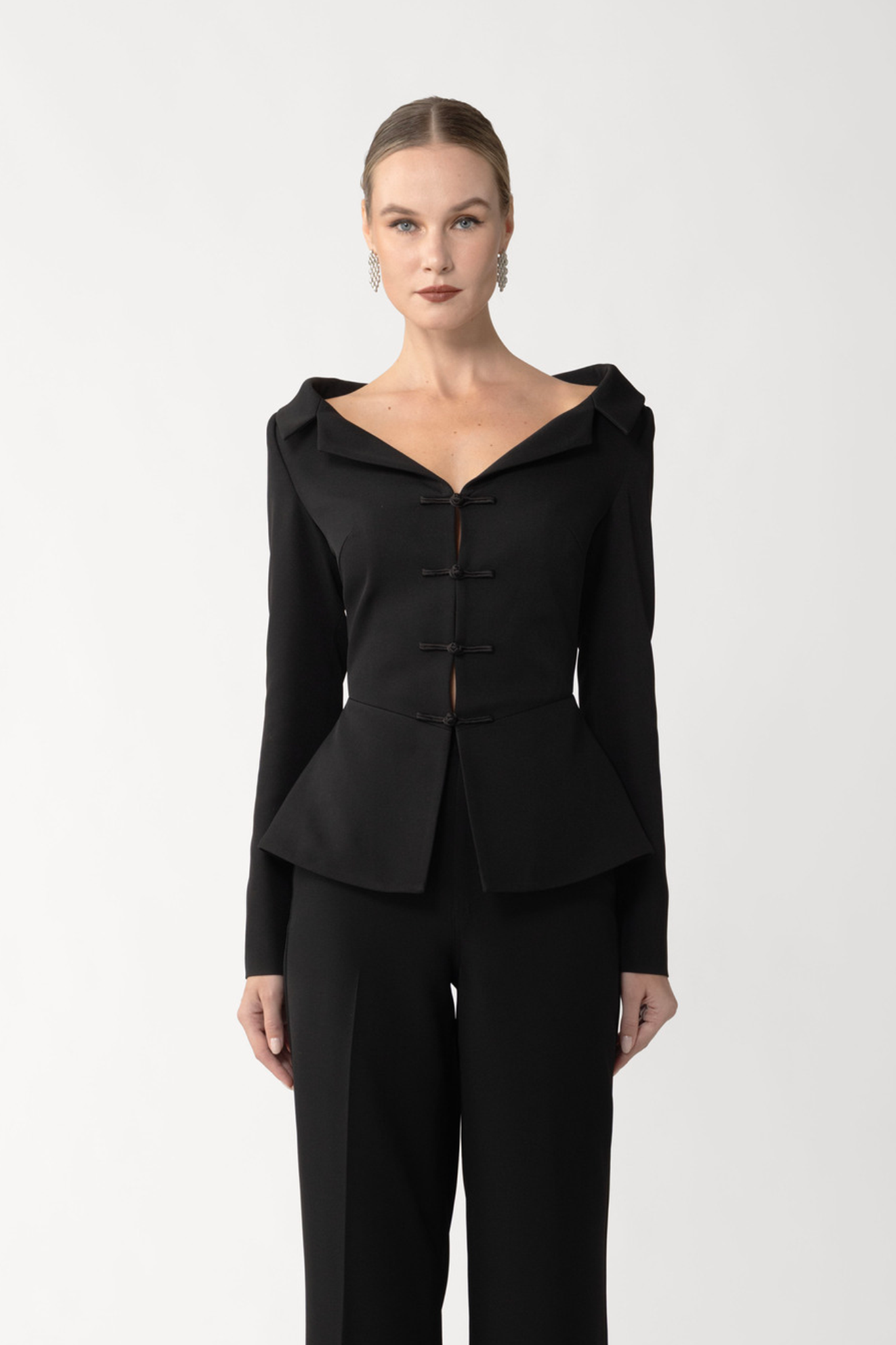 Nicola Crepe Top
