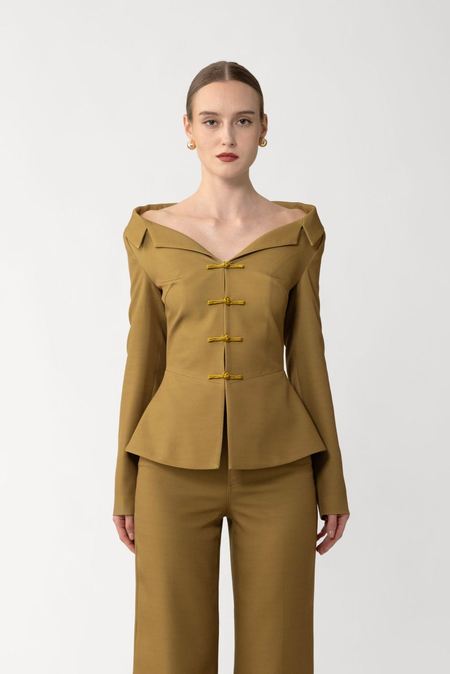 Nicola Crepe Top
