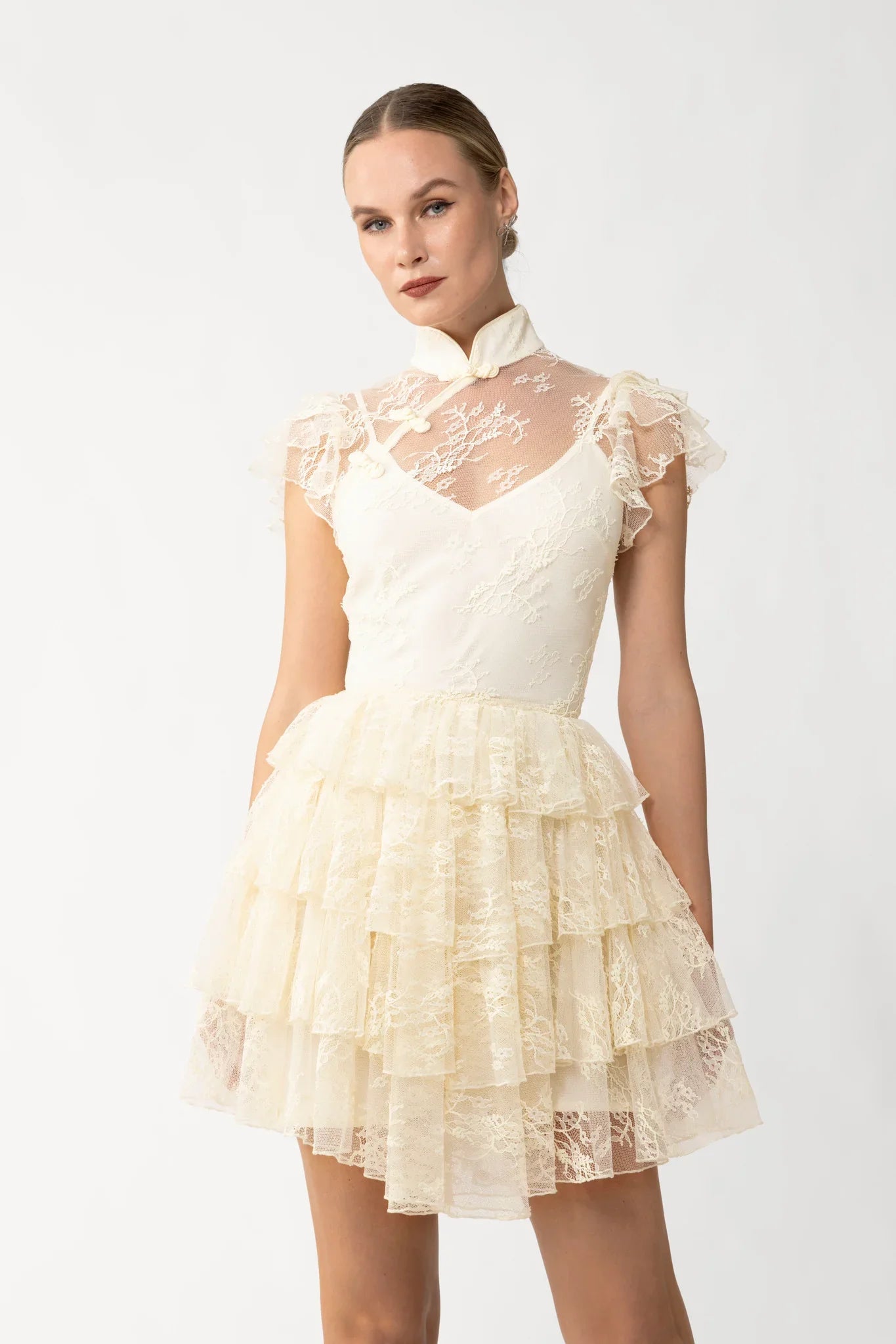 roux ruffle mesh dress Our bestselling Roux Ruffle Mesh Dress is finally restocked | Roux Dress