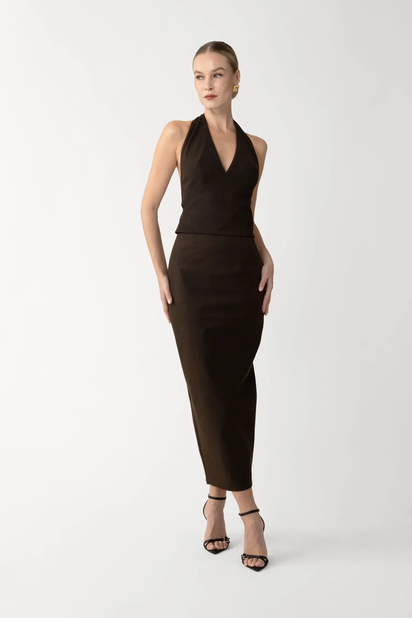 Nomi Suede Skirt