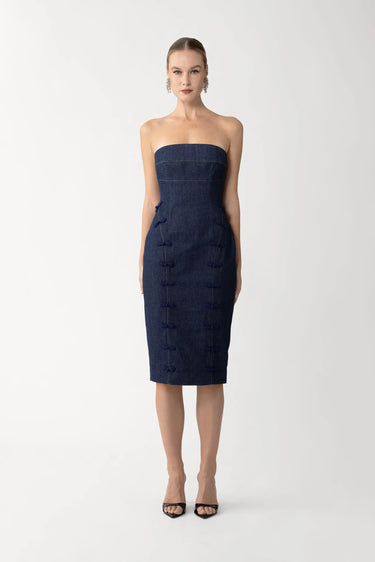 Brooklyn Denim Midi Dress