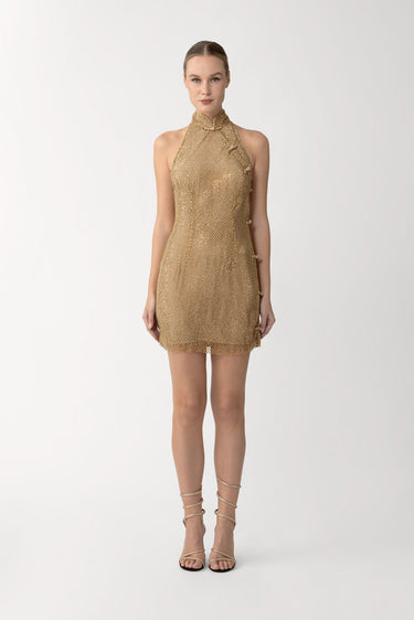 Selena Crystal Mini Dress