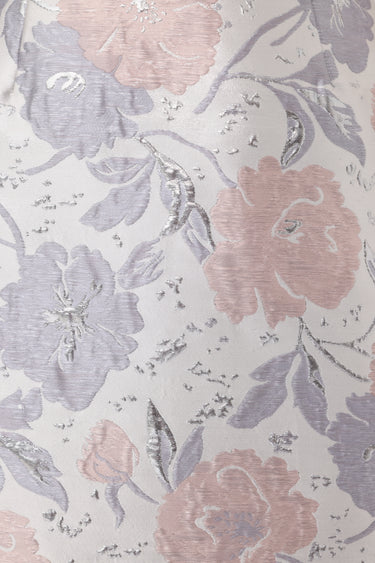 SAU LEE | Ines Brocade Mini Dress | Ines Brocade Mini Dress - Lilac Multi / 00