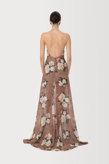 SAU LEE | Cairo Dress | Cairo Dress - Desert Taupe / 00