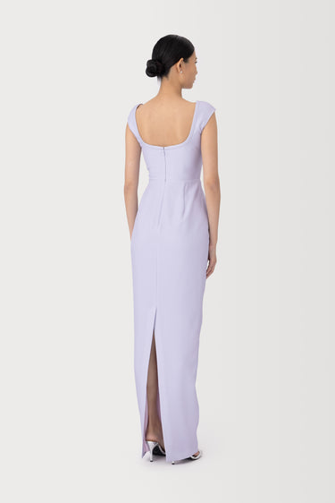 SAU LEE | Brooke Gown | Brooke Gown - Dusty Lavender / 00
