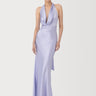 SAU LEE | Pearl Satin Gown | Pearl Satin Gown - Dusty Lavender / 00