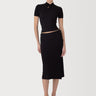SAU LEE | Timo Jersey Skirt | Timo Jersey Skirt - Black / 00