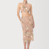 SAU LEE | Eliza Skirt | Eliza Skirt - Taupe Multi / 00