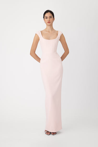SAU LEE | Brooke Gown | Brooke Gown - Pink Cloud / 00