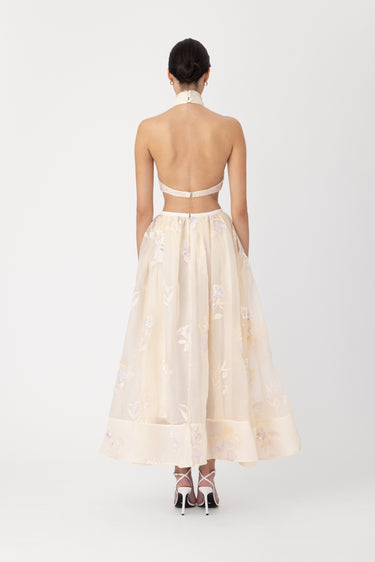 SAU LEE | Valentina Maxi Skirt | Valentina Maxi Skirt - Butter Cream / 00