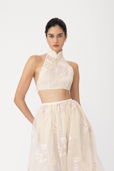 SAU LEE | Valentina Top | Valentina Top - Butter Cream / 00