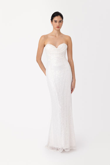 Linda Beaded Gown
