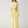 SAU LEE Destiny Knit Dress - Popcorn Yellow / 00