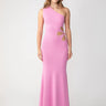 SAU LEE Dion Knit Dress - Taffy Pink / 00