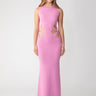 SAU LEE Daria Knit Dress - Taffy Pink / 00