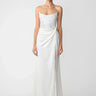 SAU LEE Julia Jacquard Gown - White / 00