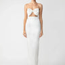SAU LEE Esther Strapless Gown - White / 00