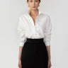 SAU LEE Harlow Shirt - White / 00