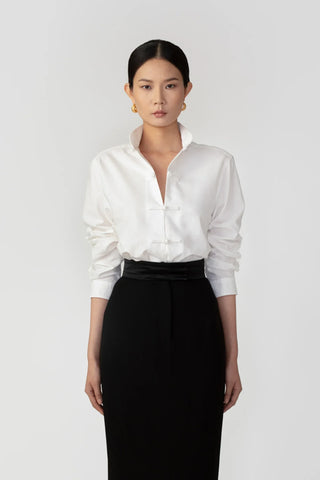 SAU LEE | Harlow Shirt | Harlow Shirt - White / 00