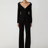 SAU LEE Nicola Twill Pant - Black / 00