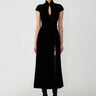 SAU LEE Vanessa Midi Dress - Black / 00