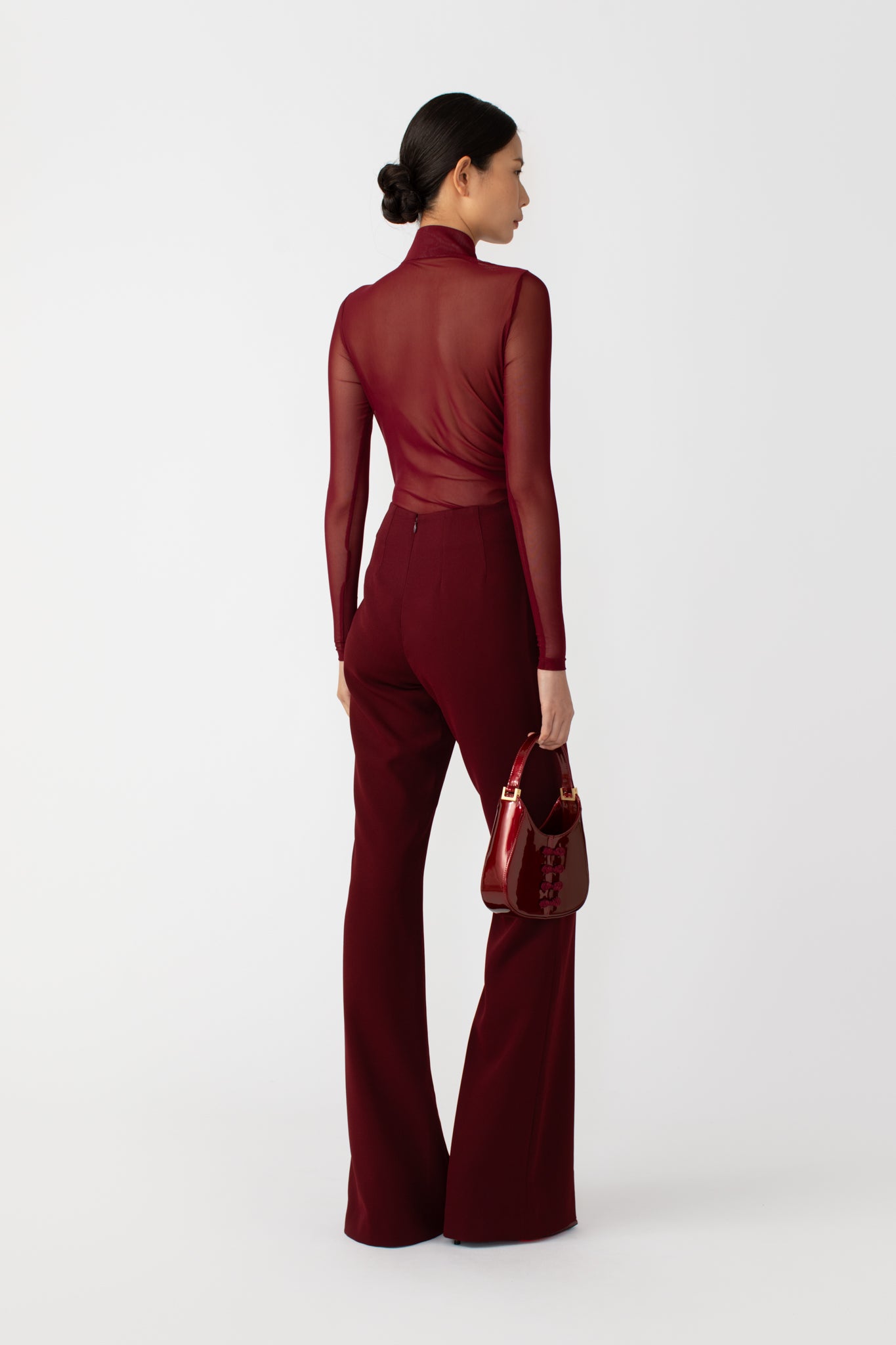 SAU LEE Idris Pant - Bordeaux / 00