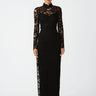 SAU LEE Rebecca Lace Dress - Black / 00