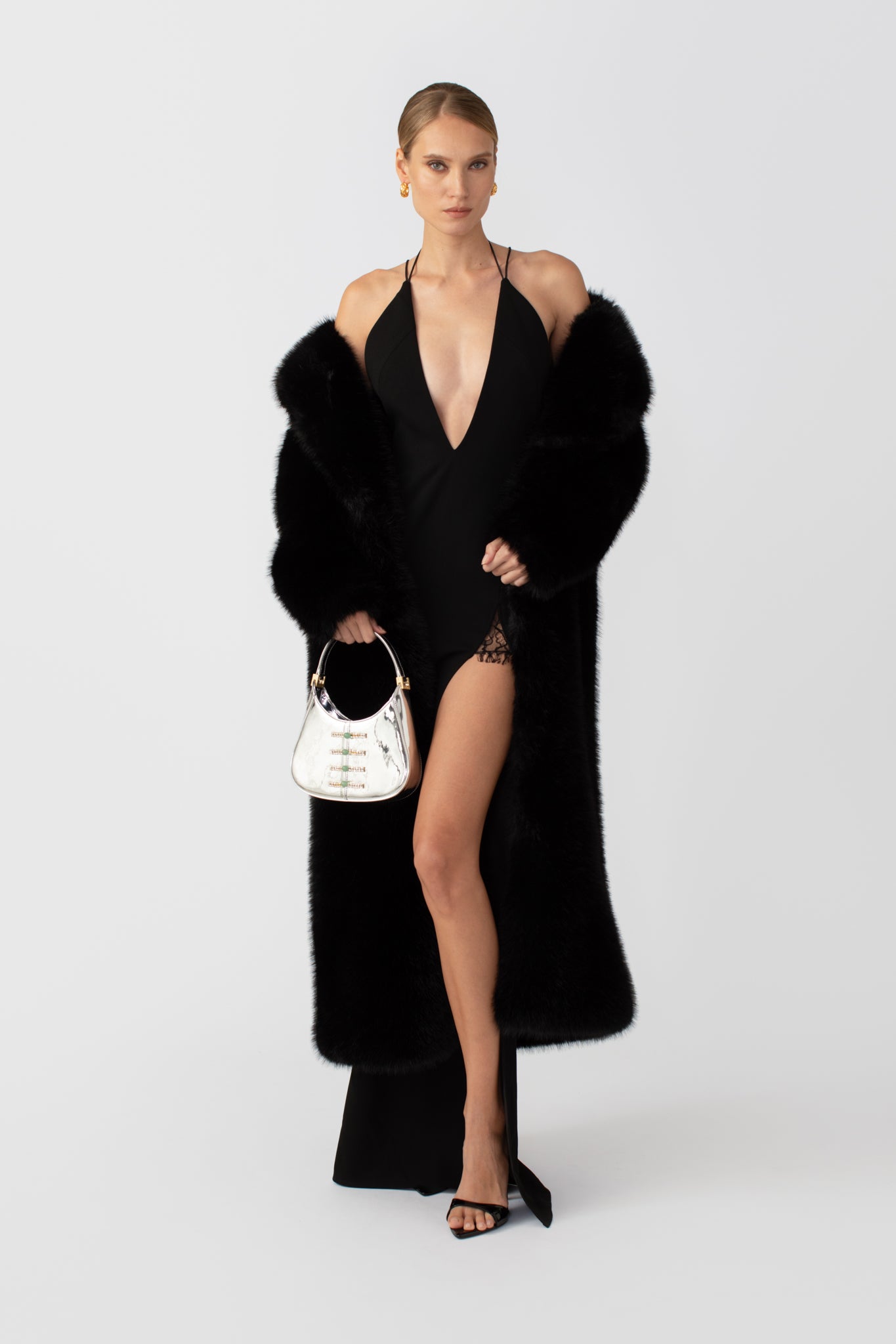 SAU LEE Frankie Gown - Black / 00