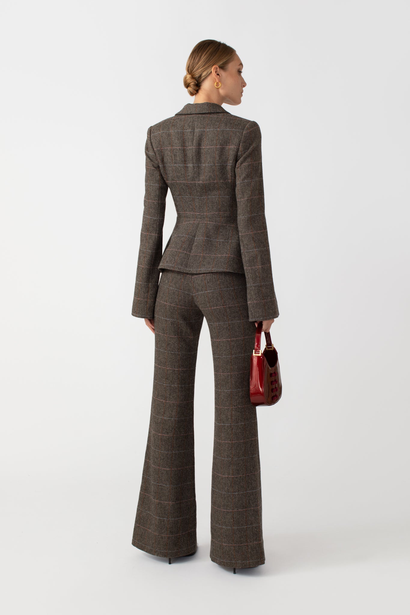 SAU LEE Aries Wool Blazer - Grey / 00