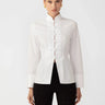 SAU LEE Hudson Shirt - White / 00