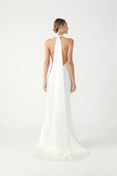 SAU LEE Persephone Gown - Ivory / 00