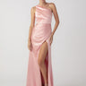 SAU LEE Pandora One-shoulder Gown - Ballerina Pink / 00