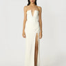SAU LEE Flora Strapless Gown - White / 00
