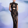 SAU LEE | Moira Lace Maxi Dress | Moira Lace Maxi Dress - Black / 00