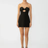 SAU LEE Eve Mini Dress - Black / 00