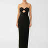 SAU LEE Evelyn Strapless Dress - Black / 00