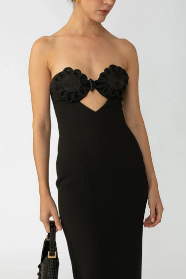 SAU LEE Evelyn Strapless Dress - Black / 00