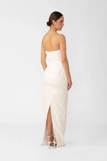 SAU LEE Evelyn Strapless Dress - White / 00
