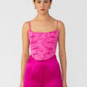SAU LEE Nadia Corset Top - Magenta Pink / 00
