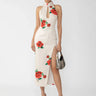 SAU LEE Rayna Rosa Dress - White Multi / 00