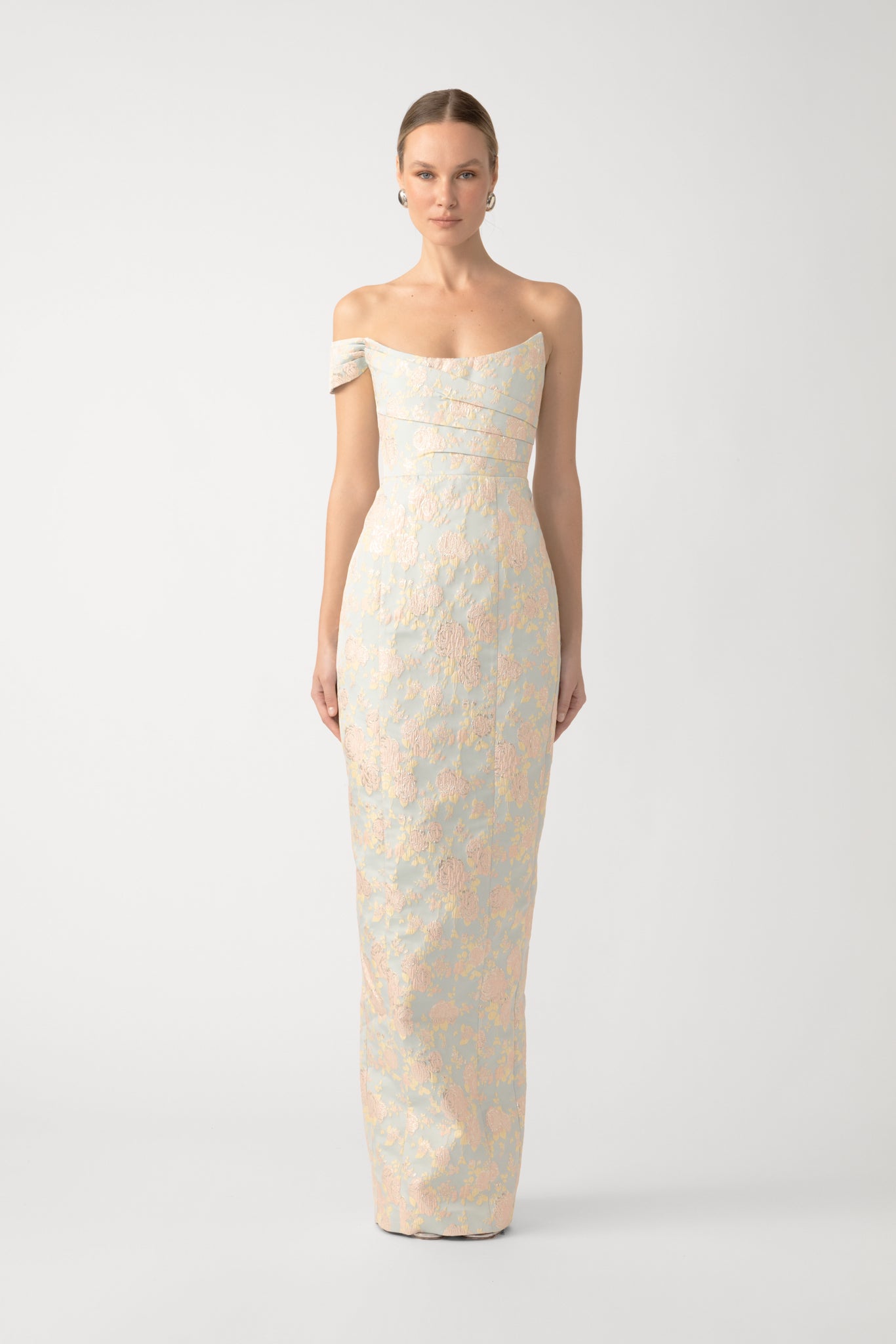 Jackson Jacquard Gown